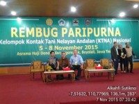 Rohil Ikuti Rembug paripurna Kelompok KTNA Nasional