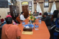Firdaus Silaturrahmi dan Diskusi dengan Dewan Kesenian Kota Pekanbaru