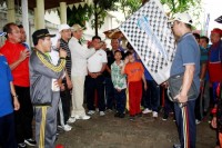 Lepas Gerak Santai dan Senam Bersama Walikota Pekanbaru HUT Tribun Pekanbaru