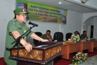 Rakor Monitoring dan Evaluasi Raskin,  Kedepan, Pelayanan Program Raskin Ditingkatkan