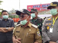Bupati HM Harris : Menghimbau Segera Cek Kesehatan Apabila Ada Keluarganya Datang Dari Luar Daerah