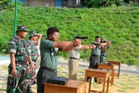 Kasrem 031/Wb :  Menembak Merupakan Kemampuan Dasar Prajurit