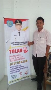 Jelang Pemilu, Plt Labuhanbatu Pasang Himbauan