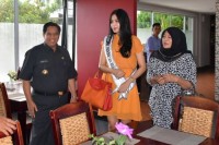 Pj Bupati Bengkalis Beri Dukungan Kepada Finalis Putri indonesia Asal Bengkalis