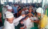 400 Anak Yatim Mendapat Santunan di Mesjid Raya Al Ikhsan