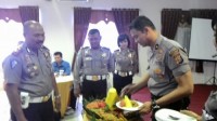 Sat Lantas Polres Kampar Adakan Syukuran HUT Polantas ke-60