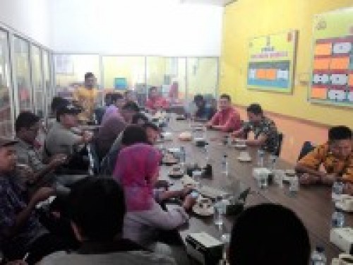 Jajaran Sat Reskrim Polres Kampar Silaturrahmi dengan Wartawan