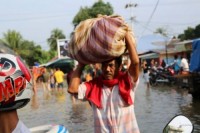 Banjir Berlanjut Ke Tambang dan Siakhulu, BPBD Pekanbaru dan Siak Bantu Evakuasi