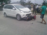 Lagi-Lagi Kecelakaan Maut terjadi Di Perempatan Simpang Kantor Bupati