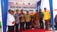 Bupati Harris Resmikan SPBU Kompak 16.283.053 Desa Labuhan Bilik Teluk Meranti