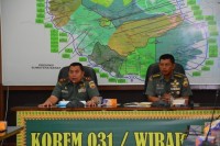 DANREM 031/Wirabima Pimpin Rakor Tonting Dan Hari INFATERI Tahun 2016