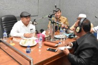 Siaran Pembangunan “Lensa Sergai” Edisi Perdana di Radio Sergai FM, Bupati bersama PWI Sergai Talksh