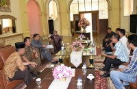 Pj Bupati Bengkalis Menerima Kunjungan KNPI Kabupaten Bengkalis