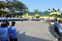 Pertama Kali di Tahun 2018 Sergai Laksanakan Upacara HKN,Bupati Sergai: Dalam Membangun Diperlukan B