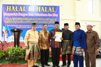 Wako Firdaus Halal Bihalal Dengan Masyarakat Kampar di Pekanbaru