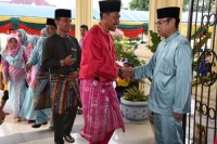 Ratusan Masyarakat Hadiri Open House Bupati Bengkalis