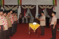 Pelantikan Kamabiran Pramuka Kecamatan, 4 Kamabiran dan 32 Pimpinan SKPD di Rohil Tidak Hadir