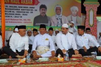 Bupati Inhil, Gubernur Riau dan Ribuan Muslim hadiri haul Akbar syekh Abdul Qadir Al Jailani
