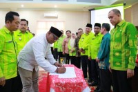 Pemkab sergai dan Kejari sergai Tandatangani kesepakatan Bersama Bidang Hukum