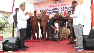Bawaslu Labuhanbatu Lounching Kampoeng Pengawasan Partisipatif Pemilihan Serentak Bupati Dan Gubernu