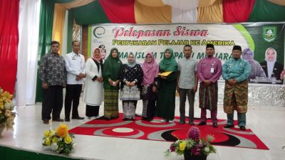 Hijri FN Pelajar Ikut Pertukaran Pelajar ke Amerika- Bupati Bengkalis Berpesan Jadilah  Duta Bangsa 