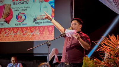 Berapi-api, Orasi Bobi Kurniawan Ajak Masyarakat Pilih KBS