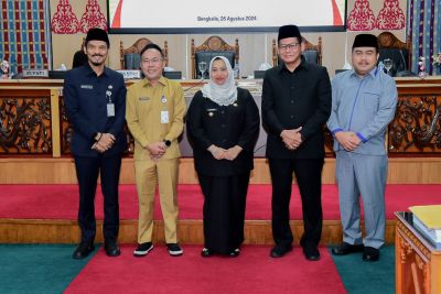 Bupati Bengkalis Sampaikan Ranperda Perubahan APBD Bengkalis Rp4,7 Triliun