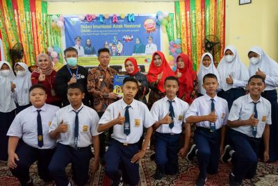 Bupati Rohil Buka Pencanangan Bulan Imunisasi Anak Nasional