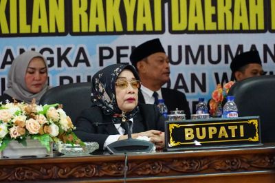 DPRD Labuhanbatu Tetapkan Paslon Maya dan Jamri Sebagai Bupati dan Wakil Bupati Terpilih