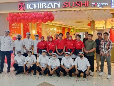Ichiban Sushi Express Menu khas jepan, Hadir di Mall Mandau City