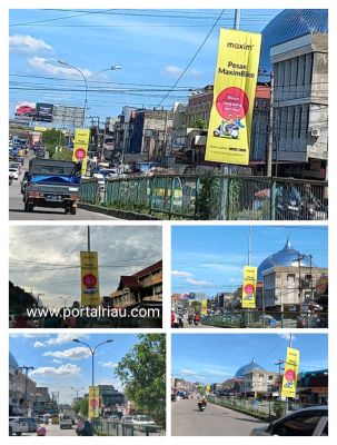 Ini Jawaban Resmi dari Public Relation Specialist,Terkait Baliho Reklame Maxim Terpasang di Mandau