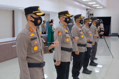 Kapolda : Mutasi Merupakan Dinamika Organisasi Dalam Meningkatkan Kualitas Pelayanan Polri