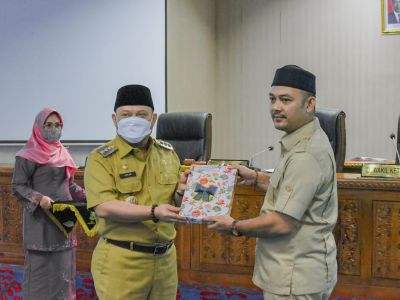 Ketua DPRD Kabupaten Kampar Faisal Pimpin Sidang Paripurna Penyampaian LKPJ Bupati Tahun 2022