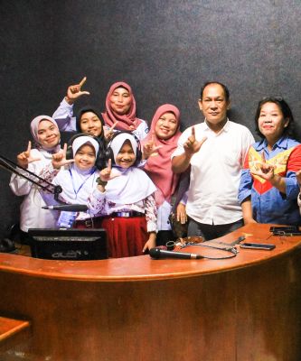 Mahasiswa Kampus Mengajar SDN 03 Bilah Barat Gelar Talk Show Bersama RSPD Labuhanbatu