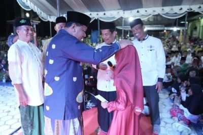 Momen Perayaan HUT RI Bupati Dr.H.Suhardiman Amby Ingatkan Seluruh Kades Masyarakat