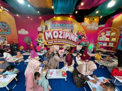 Omasuka–MOZIPINK Jadi Magnet Anak-Anak di MTQ ke-49 Bengkalis, Sajikan Edukasi dan Gizi Sehat