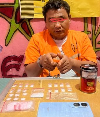 Polres Bengkalis Tangkap Diduga Pengedar Sabu 8,40 Gram di Bathin Solapan