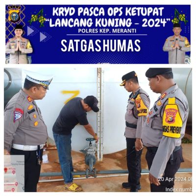 Polres Dan Pemda , Pengawalan Kedatangan 400 Kilo Liter BBM Didistribusikan Ke Kios Dan SPBU