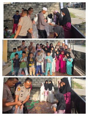 Polres Rokan Hilir Berbagi Takjil di Bulan Suci Ramadhan 1447 H / 2026 M