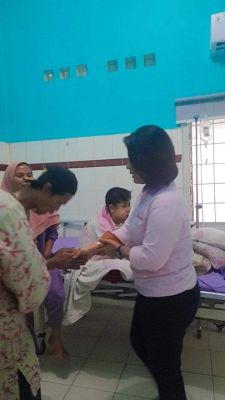 Respon Cepat Pemkab Labuhanbatu Terhadap Nazril Bocah Penderita Tumor