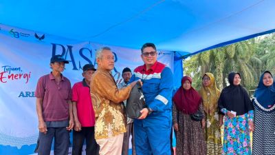 Senyum Syukur Warga Pematang Pudu dan Buluh Manis Sambut Paket Sembako Murah