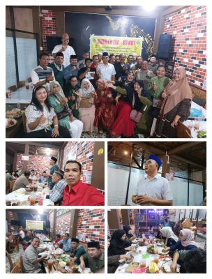 Warga Perantau Asal SUMUT, Gelar Bukber di RM. Sunan Bonang Duri