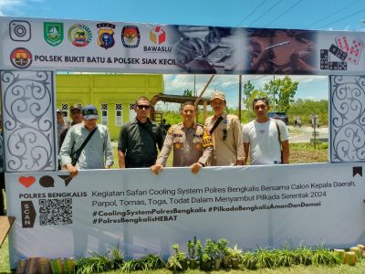 Wujudkan Pilkada Aman, Damai dan Kondusif, AWAM Dukung Program Kapolres Bengkalis
